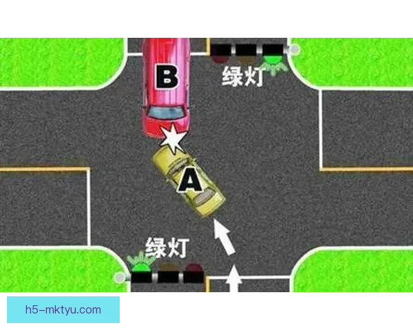 三球左转未让直行车祸负全责